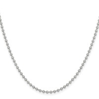 Chisel Stainless Steel Polished 2.4mm Ball Chain - 16in view 2