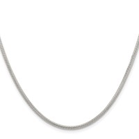 Chisel Stainless Steel Polished 2.4mm Snake Chain, 20" view 2