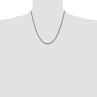 Chisel Stainless Steel Polished 4.2mm Flat Snake Chain, 20" view 4
