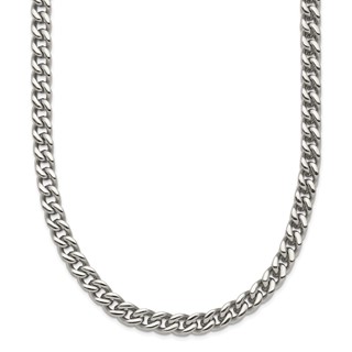 Chisel Stainless Steel Polished 24 inch Franco Chain