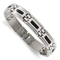 Chisel Stainless Steel Enameled Bracelet, Money Clip and Key Ring Set view 5