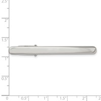 Chisel Stainless Steel Polished Tie Bar view 4