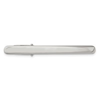 Chisel Stainless Steel Polished Tie Bar view 1