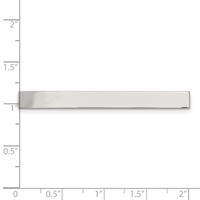 Chisel Stainless Steel Polished Tie Bar view 4