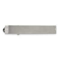 Chisel Stainless Steel Brushed Tie Bar view 1