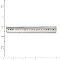 Chisel Stainless Steel Polished Studded Tie Bar view 3