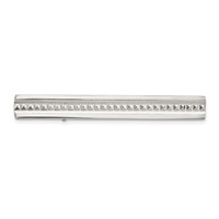 Chisel Stainless Steel Polished Studded Tie Bar view 1