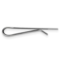 Chisel Stainless Steel Polished Tie Bar Money Clip view 2