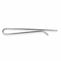Chisel Stainless Steel Polished Tie Bar Money Clip view 2