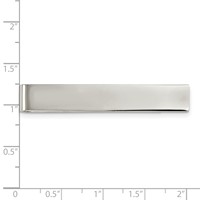 Chisel Stainless Steel Polished Tie Bar Money Clip view 3