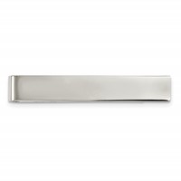 Chisel Stainless Steel Polished Tie Bar Money Clip view 1