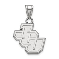 Sterling Silver Rhodium-plated LogoArt John Carroll University Small Pendant view 1