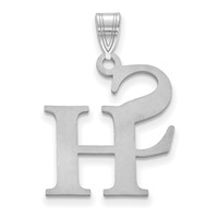 Sterling Silver Rhodium-plated LogoArt Sam Houston State University Large Pendant view 4