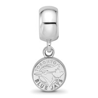 SS Rh-p Major League Baseball LogoArt Toronto Blue Jays Dangle Bead view 3