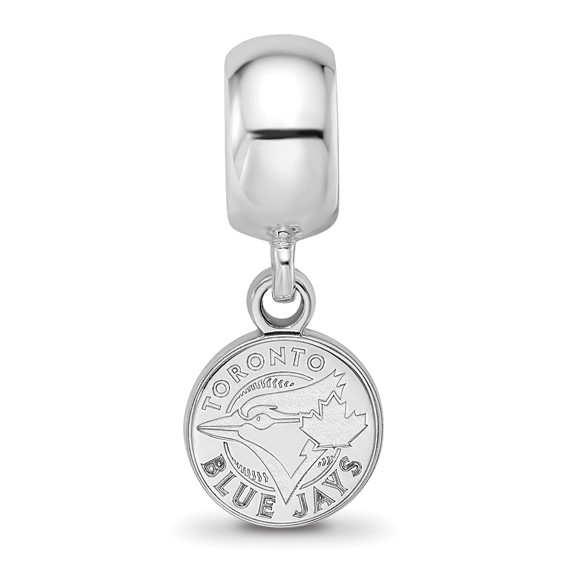 SS/Rh-p Major League Baseball LogoArt Toronto Blue Jays Dangle Bead