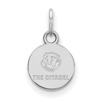 Sterling Silver Rh-plated LogoArt the Citadel XS Pendant view 1
