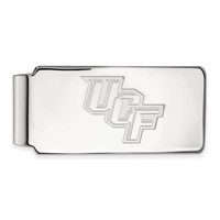 Sterling Silver Rhodium-plated LogoArt University of Central Florida U-c-f Money Clip view 1
