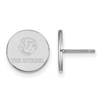 Sterling Silver Rh-plated LogoArt the Citadel XS Post Earrings view 1