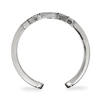 Sterling Silver Rhodium-plated LogoArt Louisiana State University L-s-u Toe Ring view 2