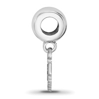 Sterling Silver Rh-plated LogoArt the Citadel XS Dangle Bead Charm view 2