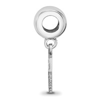 Sterling Silver Rh-plated LogoArt the Citadel Small Dangle Bead view 2