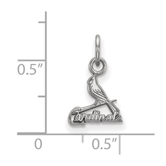 SS/Rh-p Major League Baseball LogoArt St. Louis Cardinals Anklet