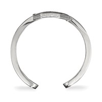 Sterling Silver Rhodium-plated LogoArt University of South Carolina Toe Ring view 2
