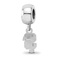 Sterling Silver Rhodium Plated Major League Baseball LogoArt San Francisco Giants Extra Small Dangle view 5
