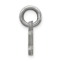 Sterling Silver Rhodium-plated LogoArt Baylor University Extra Small Pendant view 2