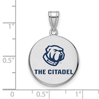 SS the Citadel Large Enamel Pendant view 2