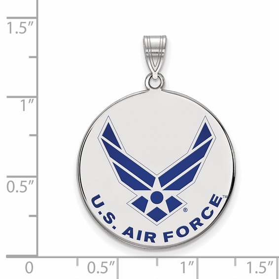 Sterling Silver Air Force Pendants