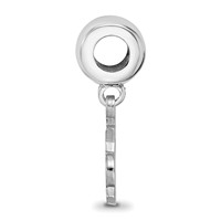 Sterling Silver Rhodium Plated Major League Baseball LogoArt St. Louis Cardinals St. L Dangle Bead view 2