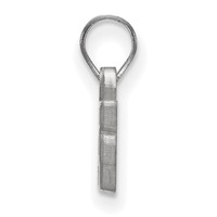 Sterling Silver Rhodium-plated LogoArt University of Tennessee Vols Small Pendant view 2