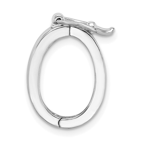 Sterling Silver 16.9 X 13.6mm Multi-Strand Pearl Shortener
