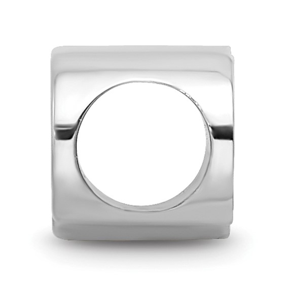 Sterling Silver NHL LogoArt Philadelphia Flyers Winged P Enameled Logo Bead