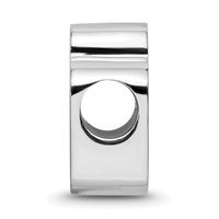 Sterling Silver Rhodium Plated Major League Baseball LogoArt San Diego Padres S-d Enamel Bead view 2