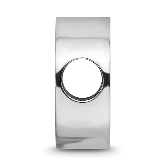 SS/Rh-p Major League Baseball LogoArt Texas Rangers Enameled Bead