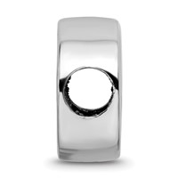 Sterling Silver Nhl LogoArt Buffalo Sabres Enameled Bead view 2