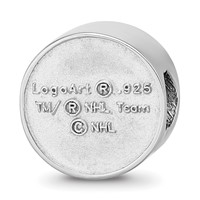 Sterling Silver Nhl LogoArt Buffalo Sabres Enameled Bead view 5