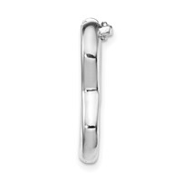 Sterling Silver Rhodium-plated 12.5mm X 20mm Pearl Shortener view 2