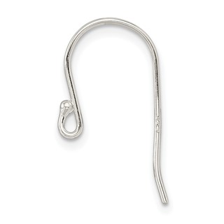 Sterling Silver Ball End Ear Wire