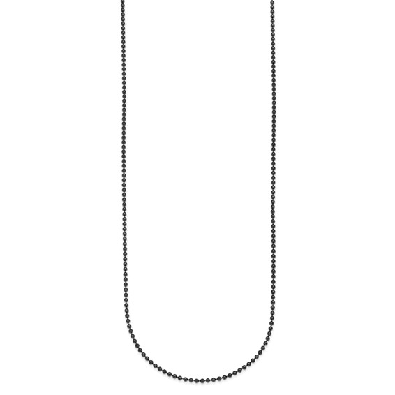 Herco Stainless Steel Black PVD-Plated Ball Chain