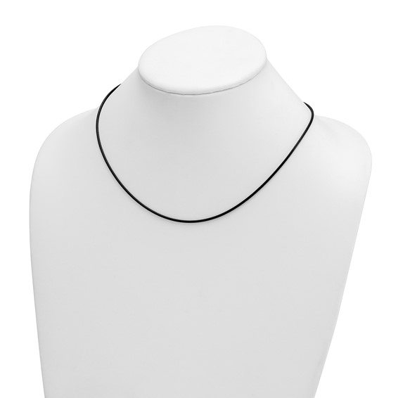 Herco Stainless Steel Black PVD-plated Snake Chain