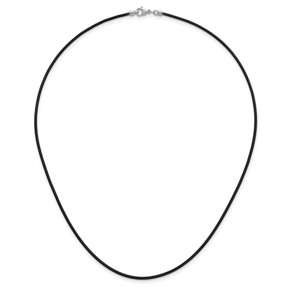 Herco Stainless Steel Black PVD-plated Snake Chain