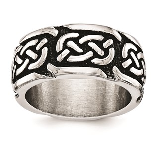 Stainless Steel Two Tone Design Band