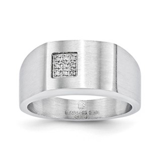 Stainless Steel 1/20CTW Rd Dia GTS Band