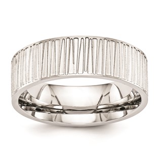 Stainless Steel 7.5 mm Ring