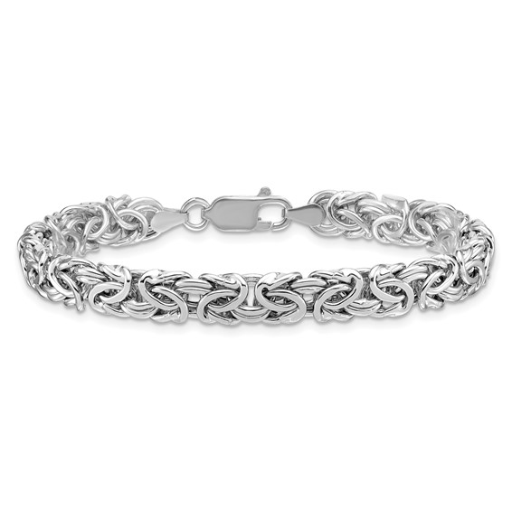 HERCO Sterling Silver Hollow Byzantine Bracelets