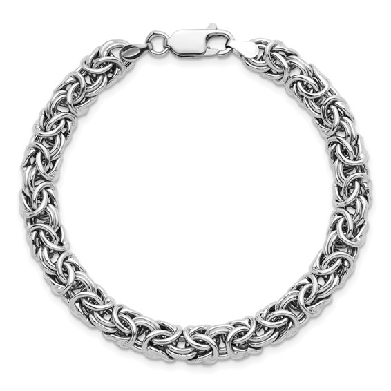 HERCO Sterling Silver Hollow Byzantine Bracelets