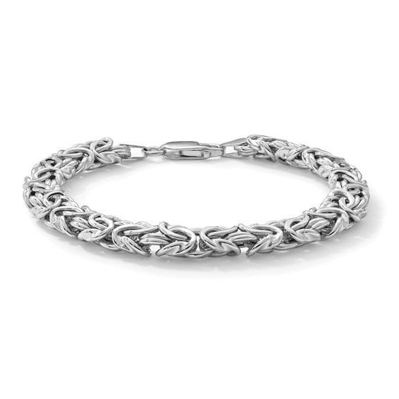 HERCO Sterling Silver Hollow Byzantine Bracelets